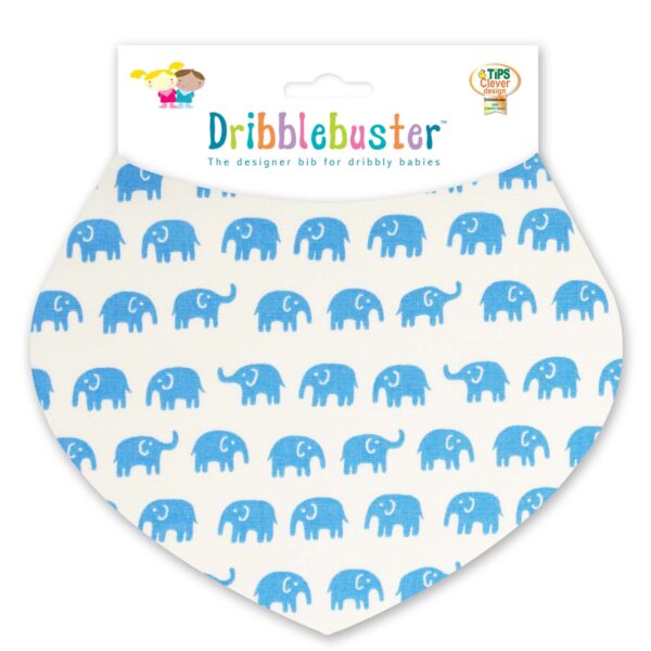 Elephants Baby Dribble Bib